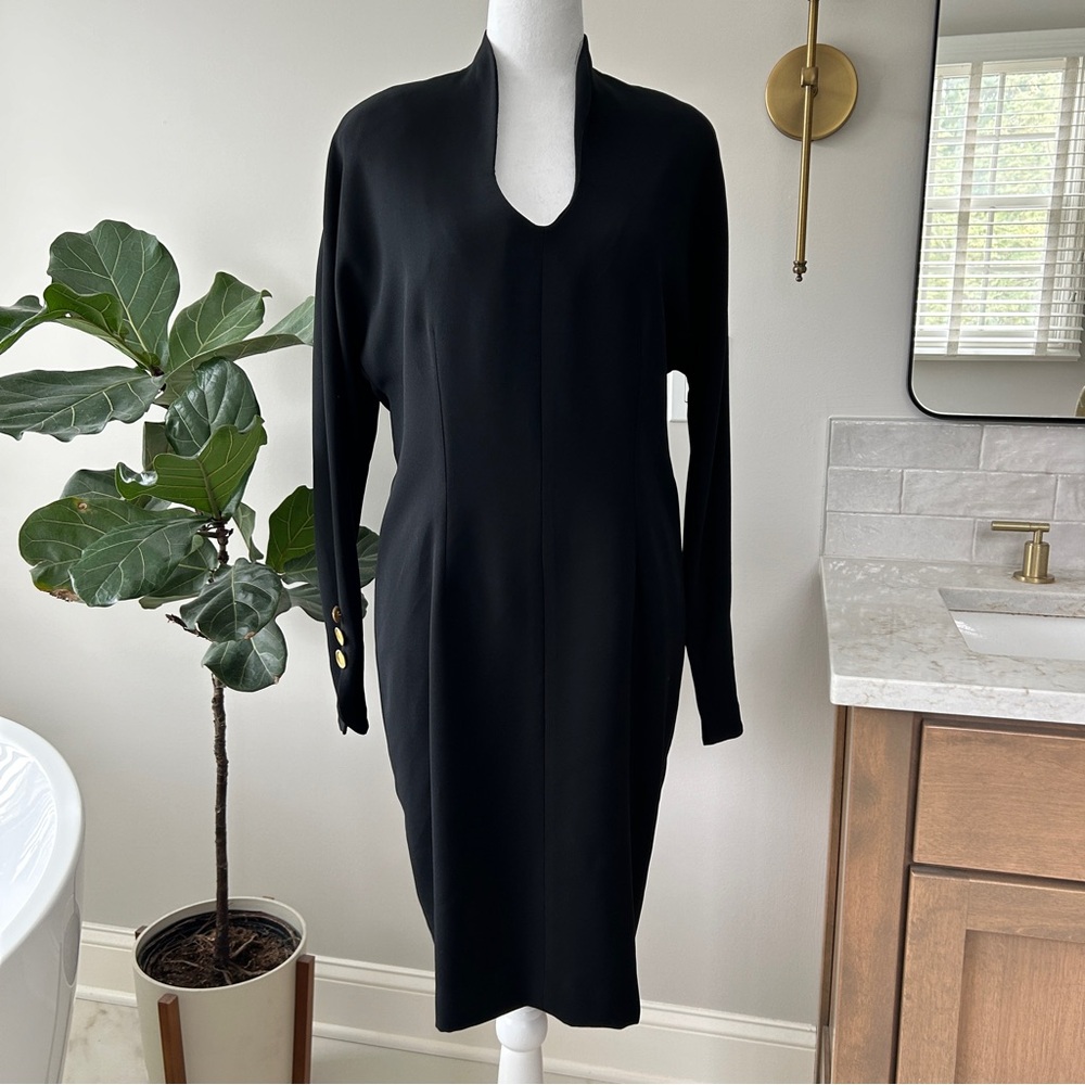 Vintage New York Jones black dress.